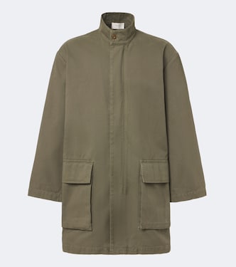 Simeau cotton coat | The Row