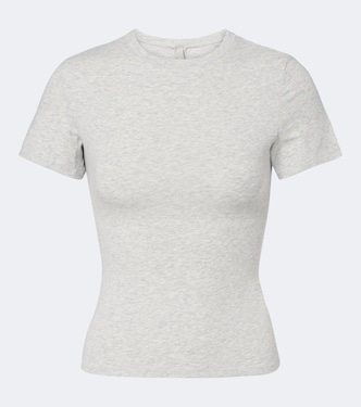 Cotton Jersey cotton-blend T-shirt | Skims