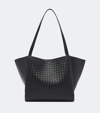Corso Intrecciato leather tote bag | Bottega Veneta