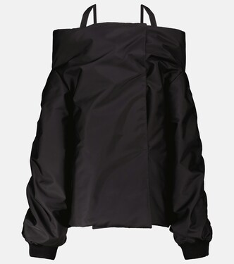 Off-Shoulder-Nylonjacke | Prada