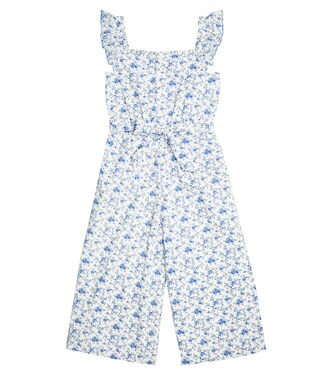 Floral linen and cotton jumpsuit | Polo Ralph Lauren Kids