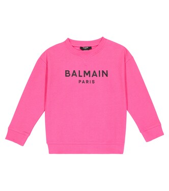 Sweatshirt aus Baumwoll-Jersey | Balmain Kids