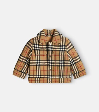 Checked jacket | Burberry Kids