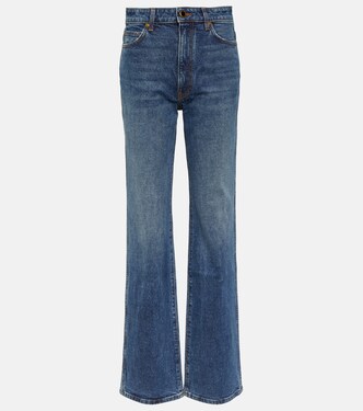 Danielle high-rise straight jeans | Khaite