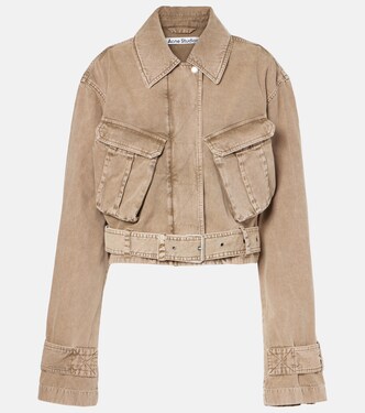 Denim cargo jacket | Acne Studios