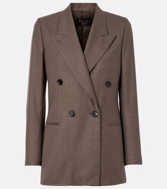 Aurora virgin wool blazer | Loro Piana