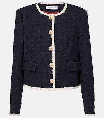 Chaqueta Mabel cropped de tweed | Veronica Beard