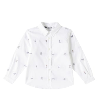 Daho cotton shirt | Bonpoint