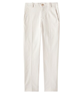 Peter cotton-blend straight pants | Bonpoint