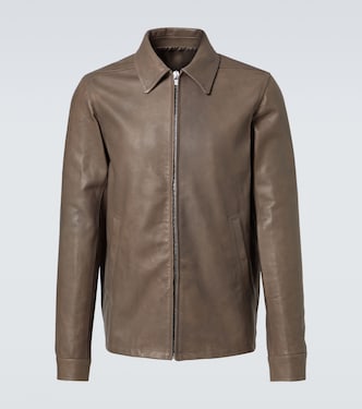 Brad leather jacket | Rick Owens