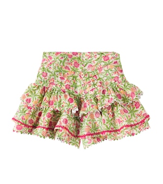 Alizee cotton skirt | Poupette St Barth Kids