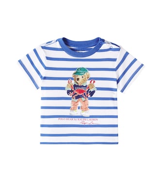 Baby Polo Bear cotton jersey T-shirt | Polo Ralph Lauren Kids