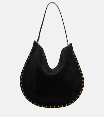 Oskan Soft Medium suede shoulder bag | Isabel Marant