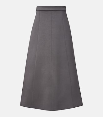 Brunate paneled midi skirt | 'S Max Mara