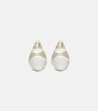 Drop sterling silver earrings | Bottega Veneta
