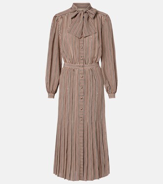 Hemdblusenkleid aus Seide | Valentino