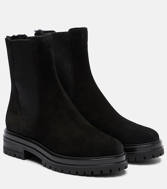Chelsea suede ankle boots | Gianvito Rossi