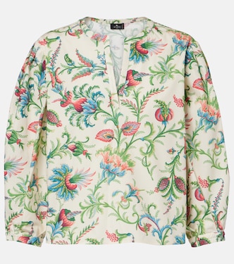 Floral cotton blouse | Etro