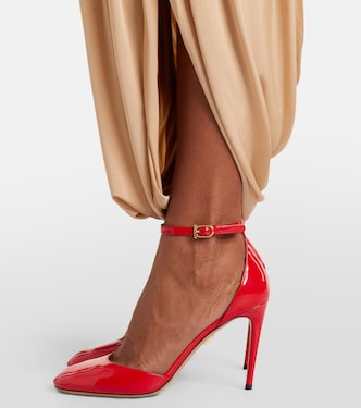 Patent leather pumps in red - Ferragamo | Mytheresa display picture 2