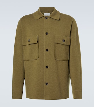 Wool and cashmere overshirt | Allude