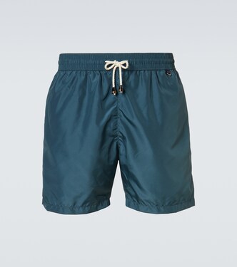 Badeshorts aus Satin | Rubinacci