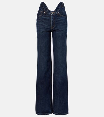 Curved bootcut jeans  | Jean Paul Gaultier