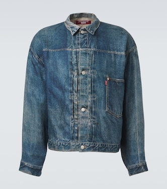 X Levi's® Bedruckte Jacke aus Leinen | Junya Watanabe