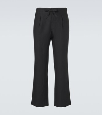 Linen straight pants | Stòffa