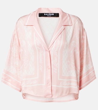 Chemise de pyjama à imprimé | Balmain