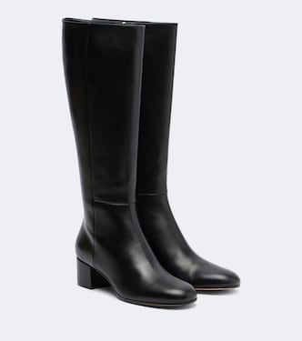 Kniehohe Stiefel Joelle aus Leder | Gianvito Rossi