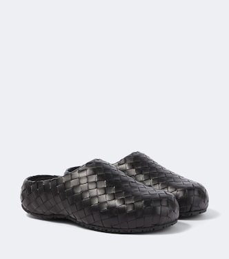 Mules Klog in pelle Intrecciato | Bottega Veneta