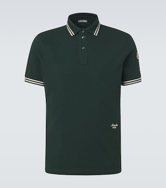 Polo de piqué de algodón | Moncler
