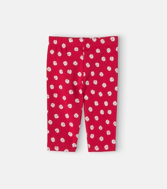 Baby floral cotton jersey pants | Stella McCartney Kids