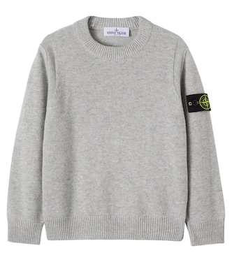 Pullover Compass aus einem Woll- und Kaschmirgemisch | Stone Island Junior