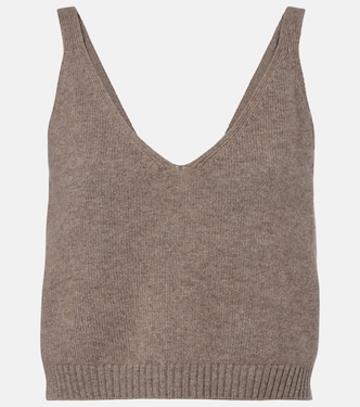Violia cashmere crop top | Lisa Yang