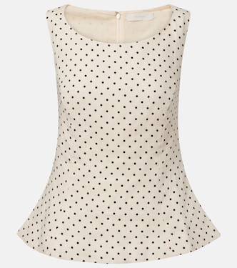 Top Iria de lino con lunares | Faithfull