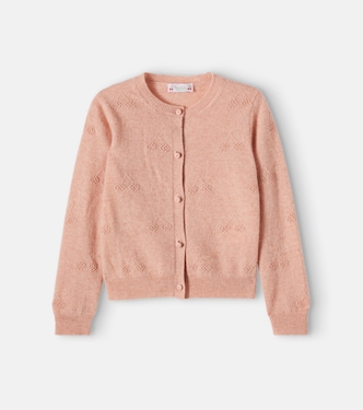 Manon embroidered cashmere cardigan | Bonpoint
