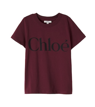 T-Shirt aus Baumwolle | Chloé Kids
