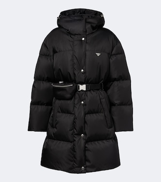 Piumino in Re-Nylon con cappuccio | Prada