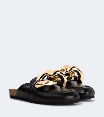 Mules en cuir à ornements | JW Anderson