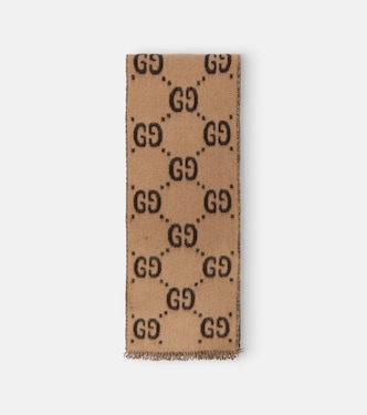 Bufanda GG en jacquard de lana | Gucci Kids