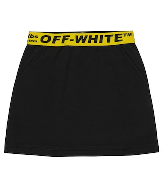 Cotton jersey skirt | Off-White Kids
