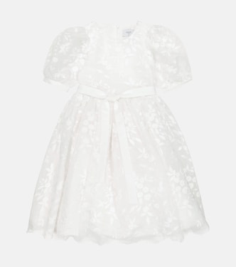 Robe en coton mélangé à fleurs | Paade Mode