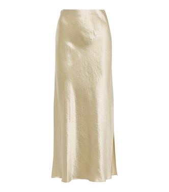 Satin slip skirt | Vince