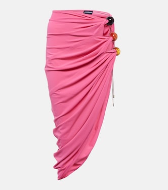 La Jupe Perola jersey midi skirt | Jacquemus