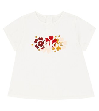 Baby T-Shirt aus Baumwolle | Chloé Kids