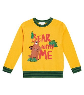 Printed cotton sweatshirt | Stella McCartney Kids