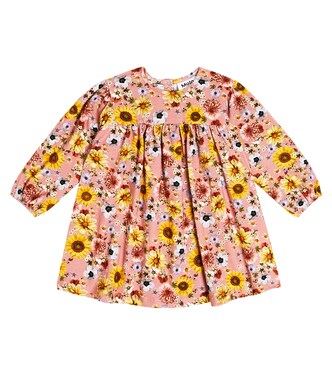 Baby Coral floral cotton-blend dress | Molo