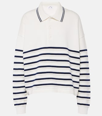 Polo Wonder rayé en coton | The Upside