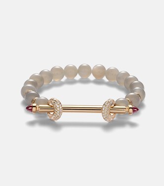Bracelet Chakra en or 18 ct et pierres précieuses | Ananya
